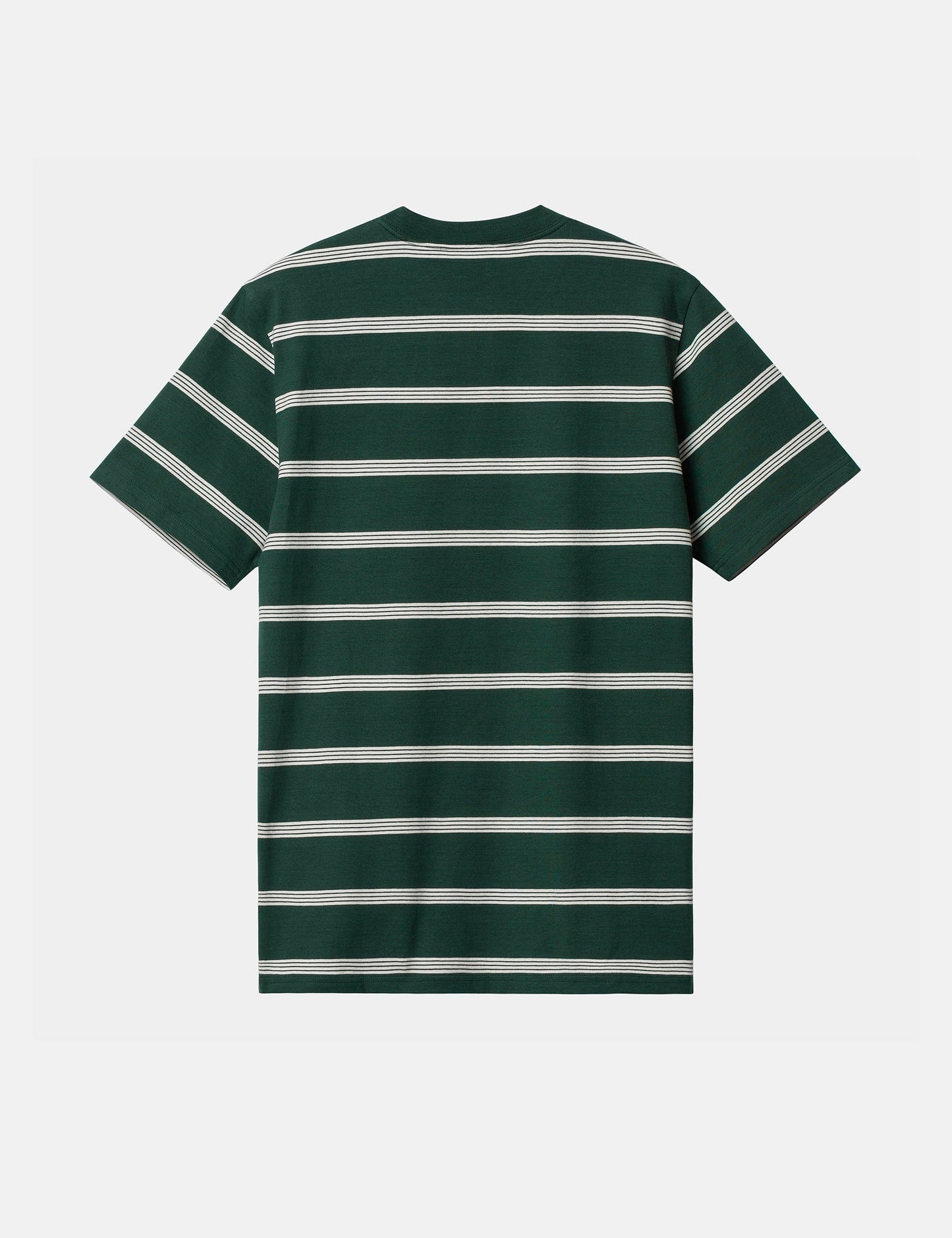 Glover Stripe T-Shirt - Juniper Green/Wax/Wax