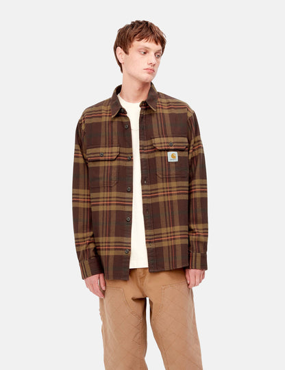 Master Shirt (Wallace Check) - Ale Brown