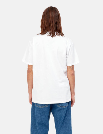 Happy Script T-Shirt - White