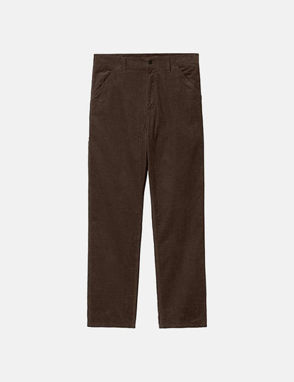 Single Knee Pant (Corduroy) - Dark Umber Brown