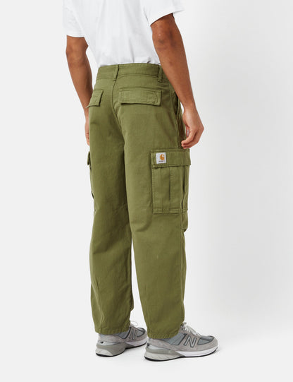 Cole Cargo Pant (Relaxed, Organic) - Kiwi Green