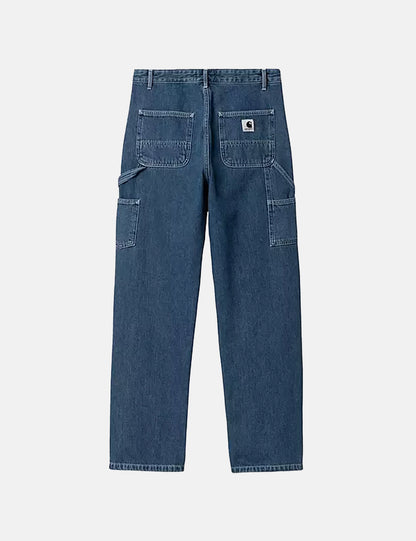 Womens Pierce Pant (Straight) - Heavy Stone Wash Blue