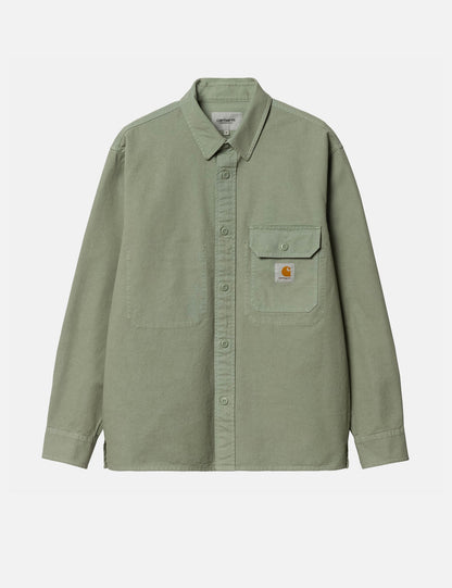 Reno Shirt Jacket (Garment Dyed) - Yucca Green