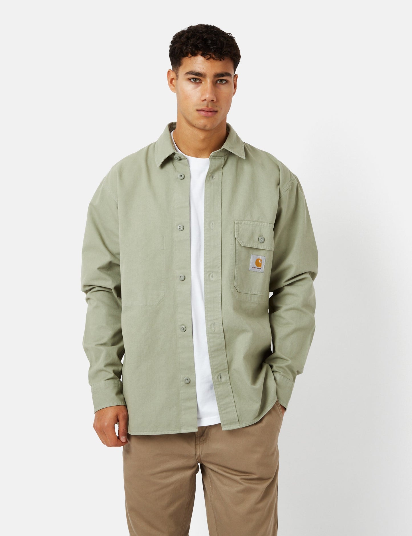 Reno Shirt Jacket (Garment Dyed) - Yucca Green