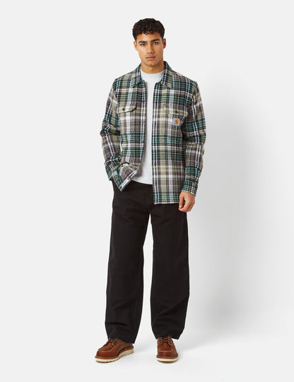 Valmon Shirt (Regular) - Valmon Check/Botanic Green