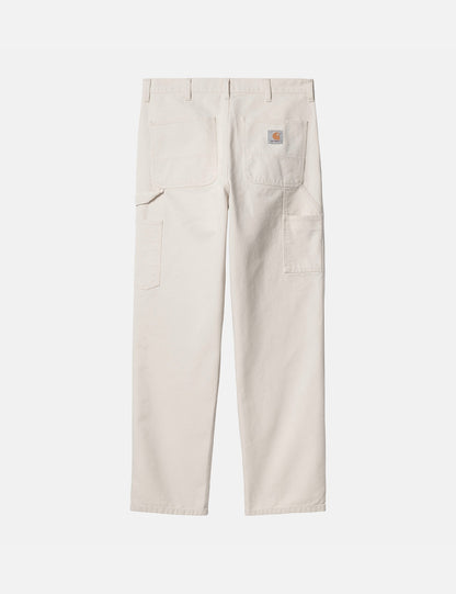 Single Knee Pant (Organic) - Salt White