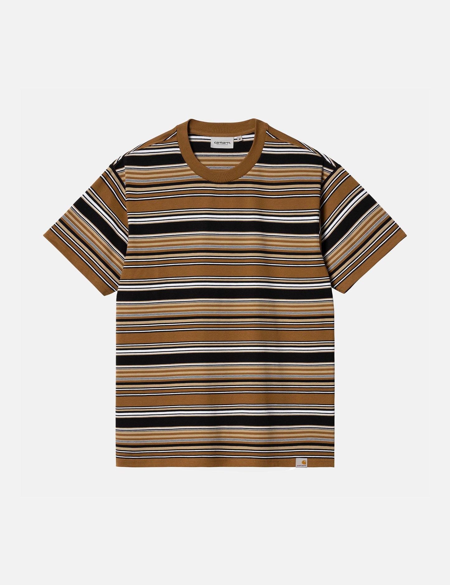 Lafferty T-Shirt (Stripe) - Hamilton Brown