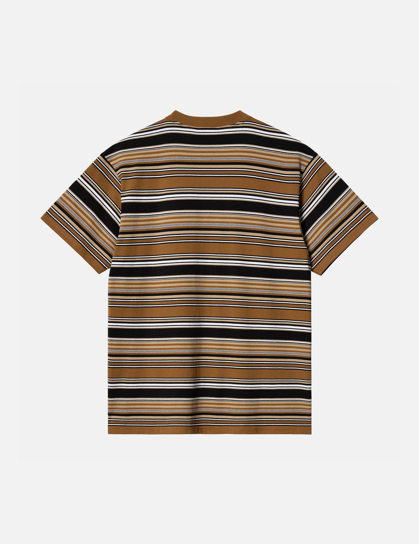 Lafferty T-Shirt (Stripe) - Hamilton Brown