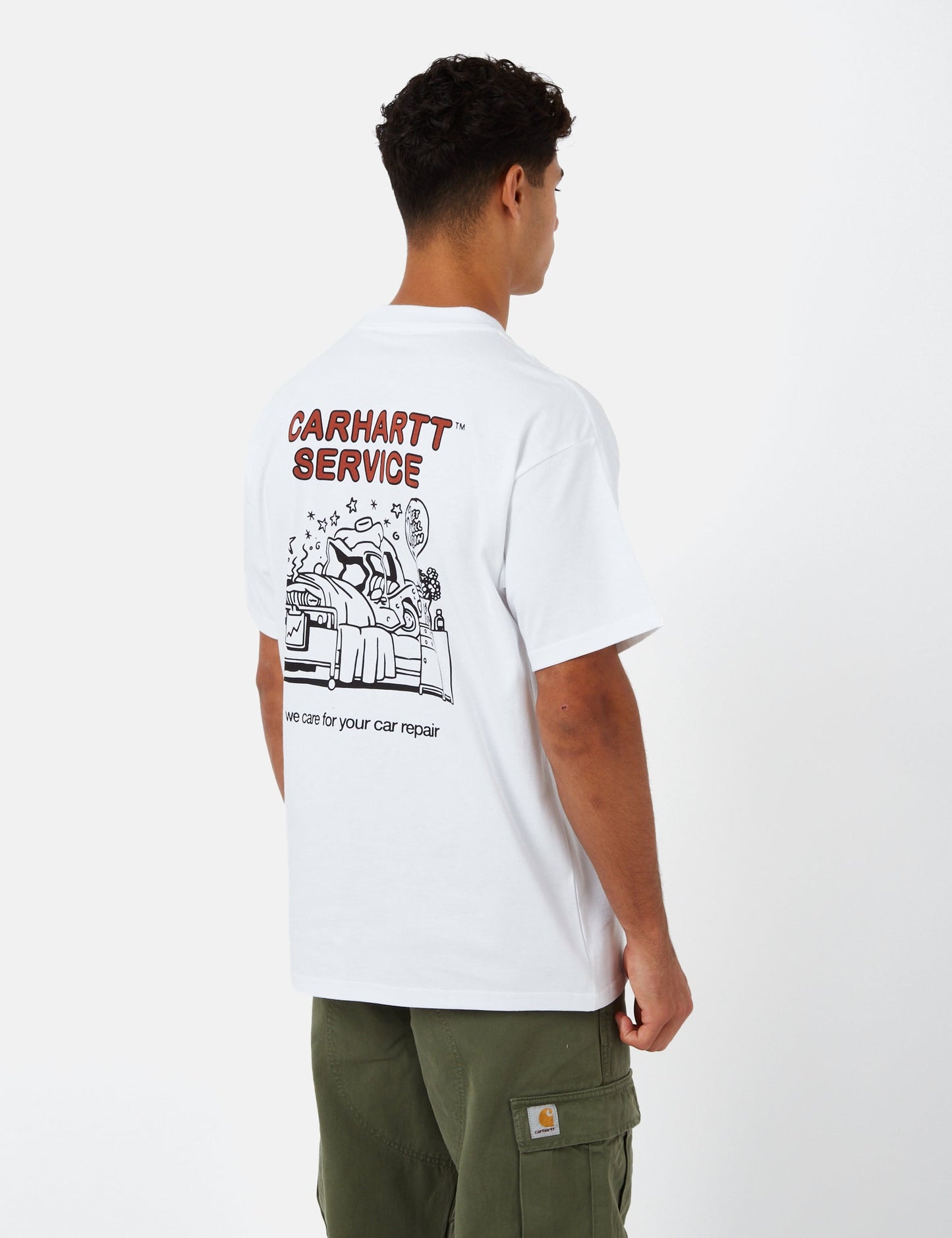 Car Repair T-Shirt (Organic) - White