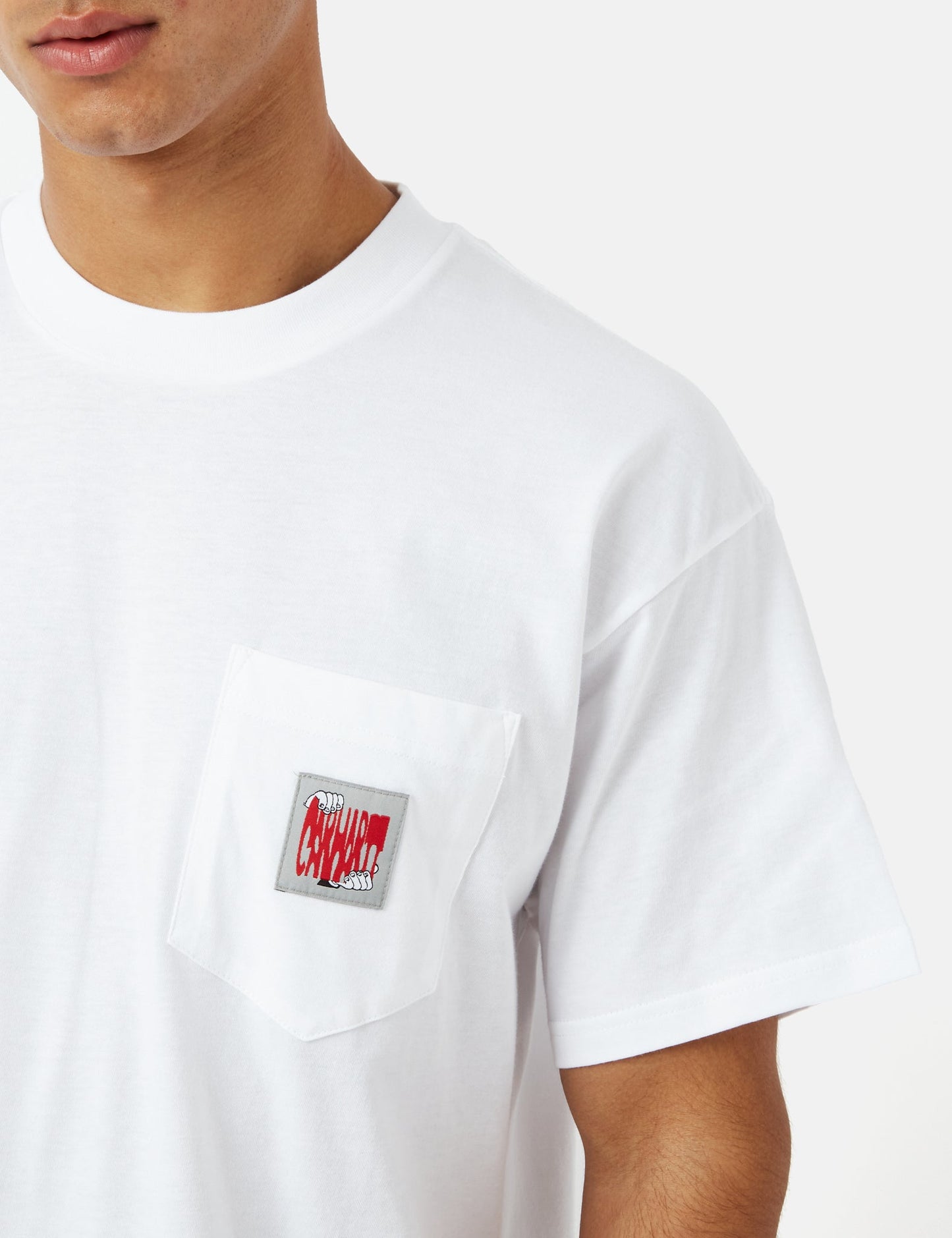 Stretch Pocket T-Shirt (Regular/Organic) - White