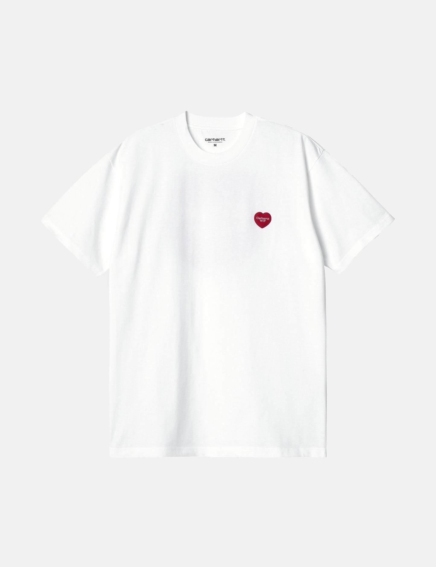 Double Heart T-Shirt (Organic) - White