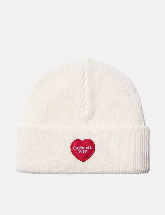 Heart Beanie Hat - Wax