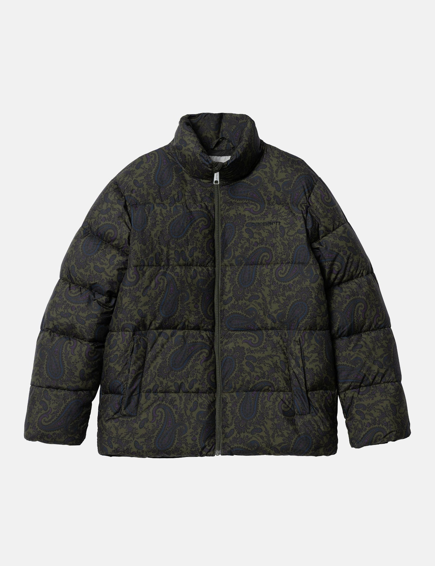 Springfield Jacket (Paisley Print) - Plant Green