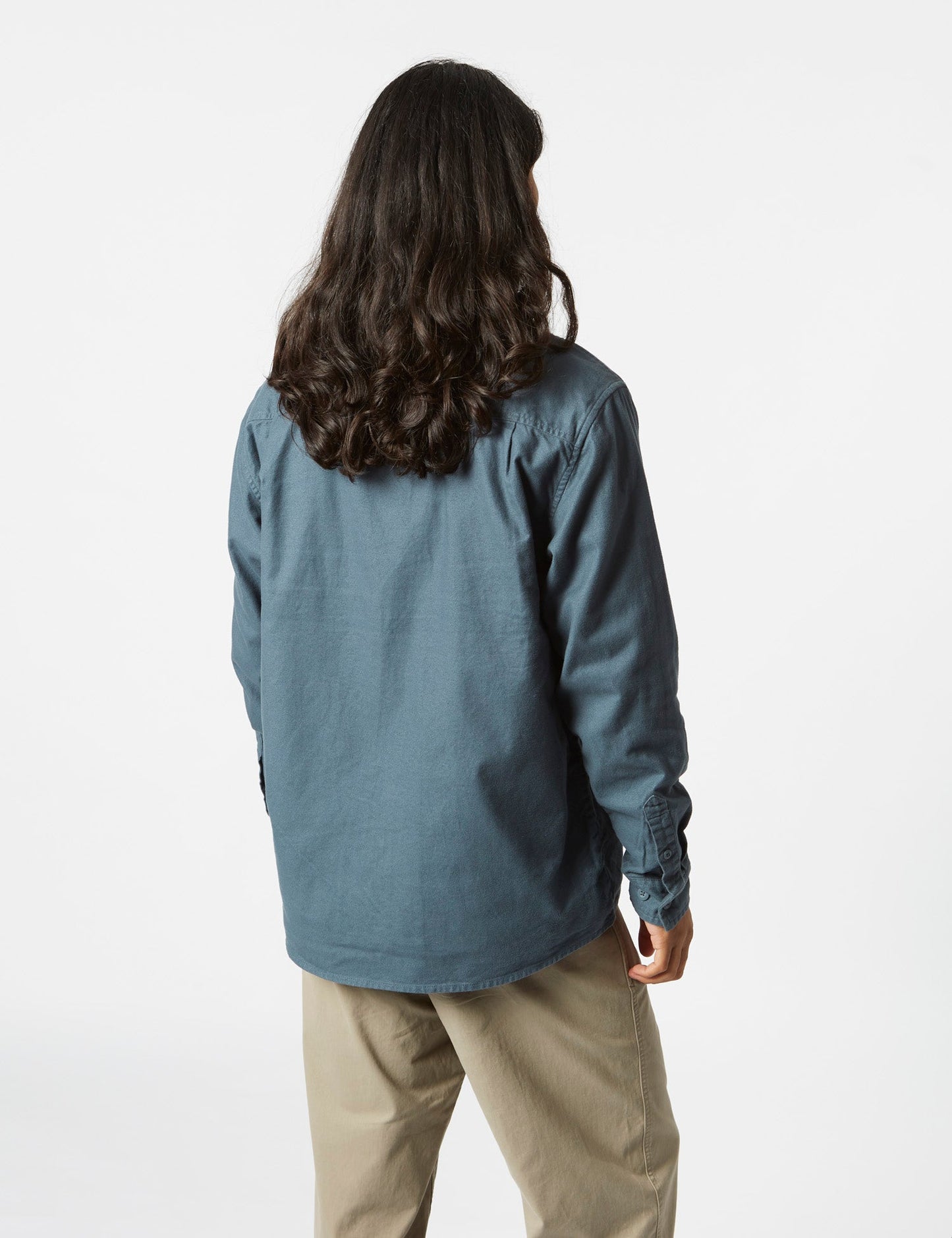 Milford Zip Shirt Jacket (Loose) - Ore Blue