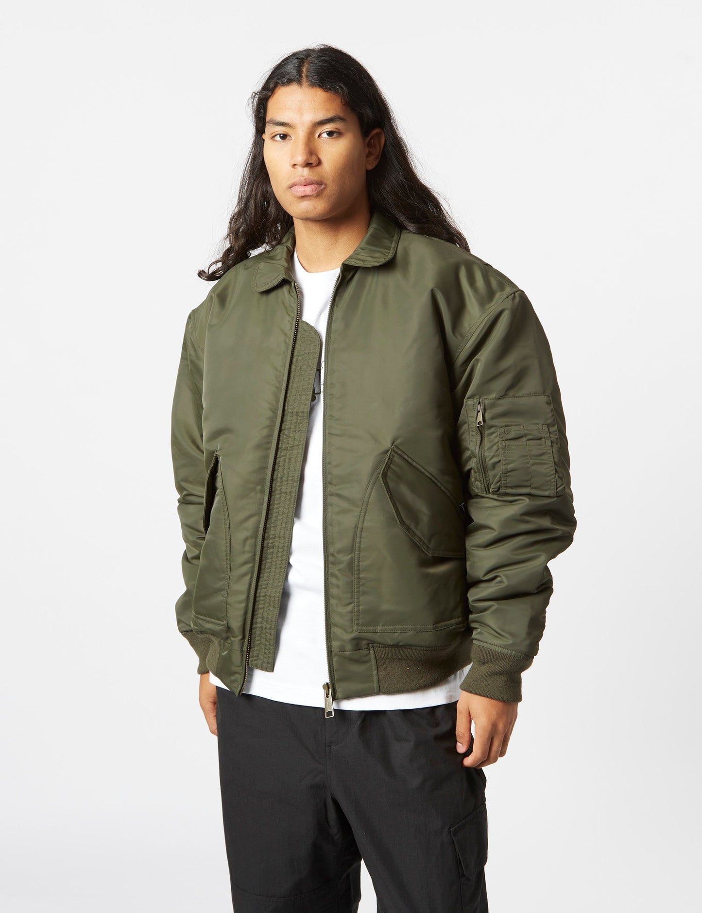 Olten Bomber Jacket - Plant Green