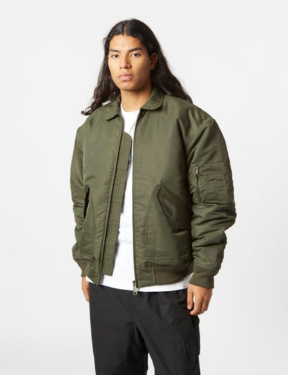 Olten Bomber Jacket - Plant Green