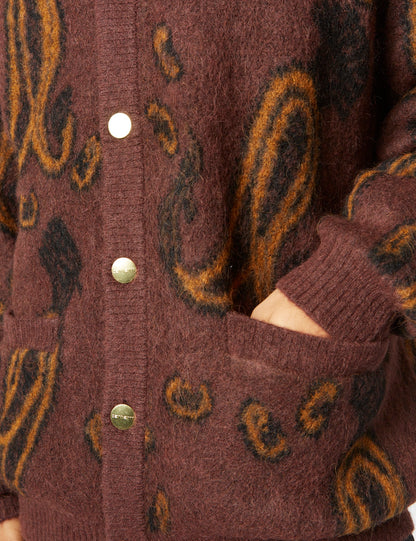 Medford Cardigan - Buckeye Brown