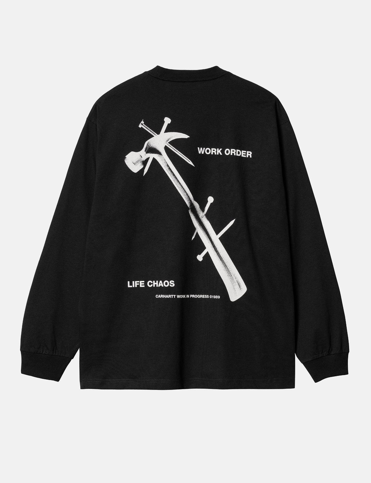 Reverse Hammer T-Shirt (Organic) - Black