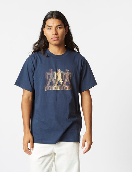 Built T-Shirt (Loose) - Blue