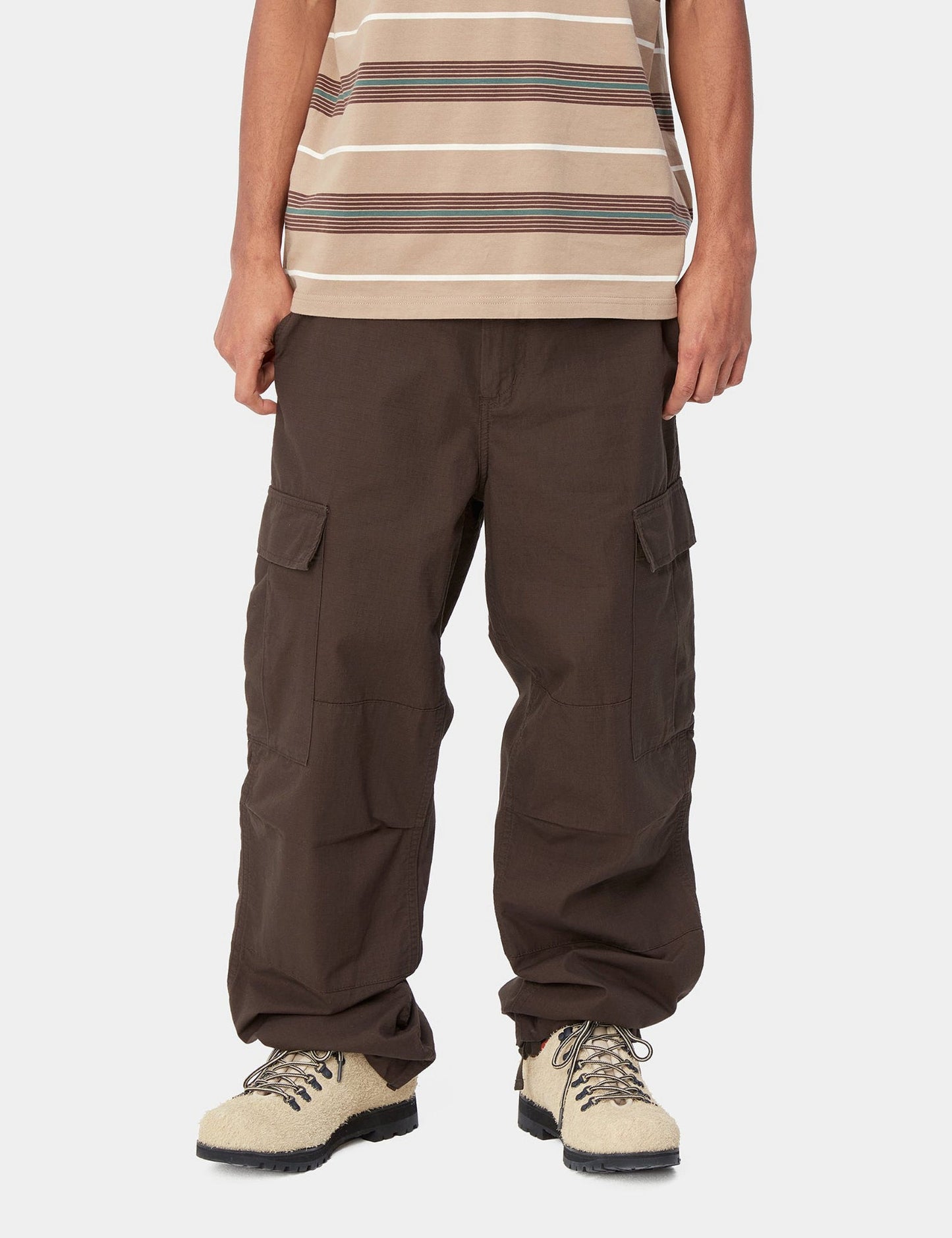 Regular Cargo Pant (Ripstop) - Tobacco Brown