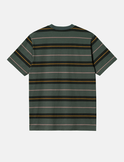 Haynes Stripe T-Shirt - Jura Green