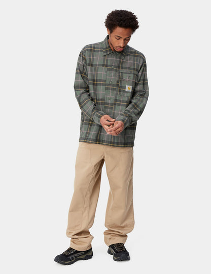 Hadley Check Shirt - Jura Green