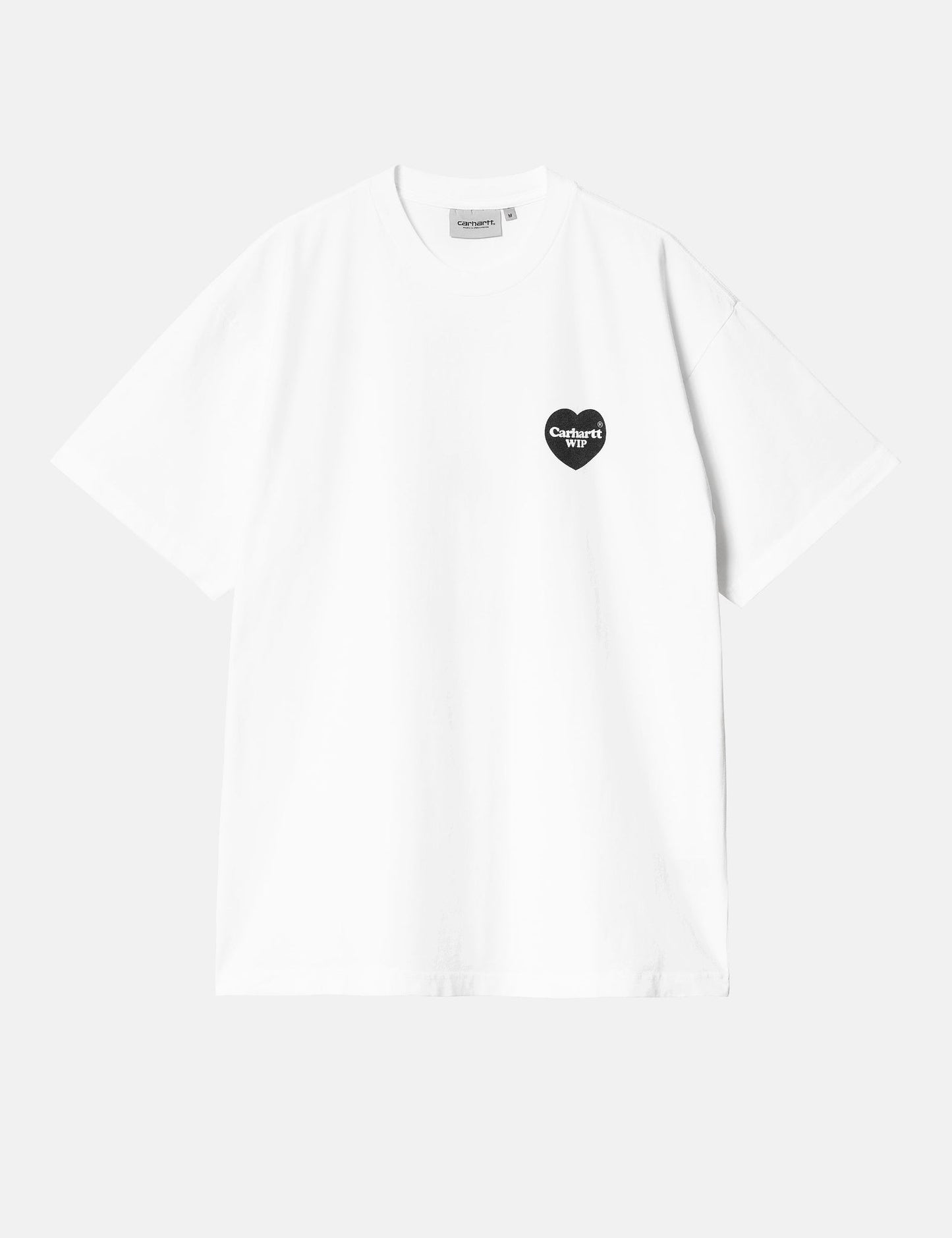 Heart Bandana T-Shirt (Loose) - White