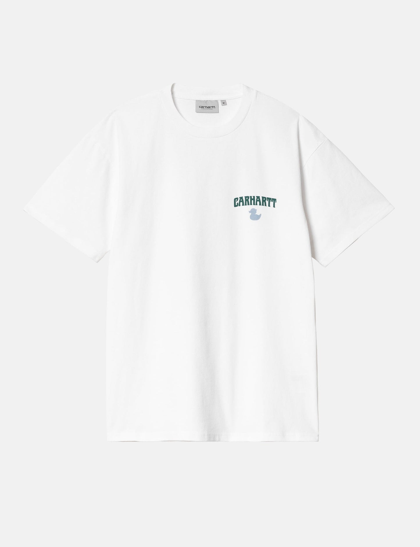 Duckin' T-Shirt (Loose) - White Garment Dyed