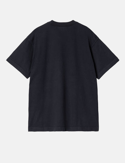 S/S Class of 89 T-Shirt (Loose) - Dark Navy/White