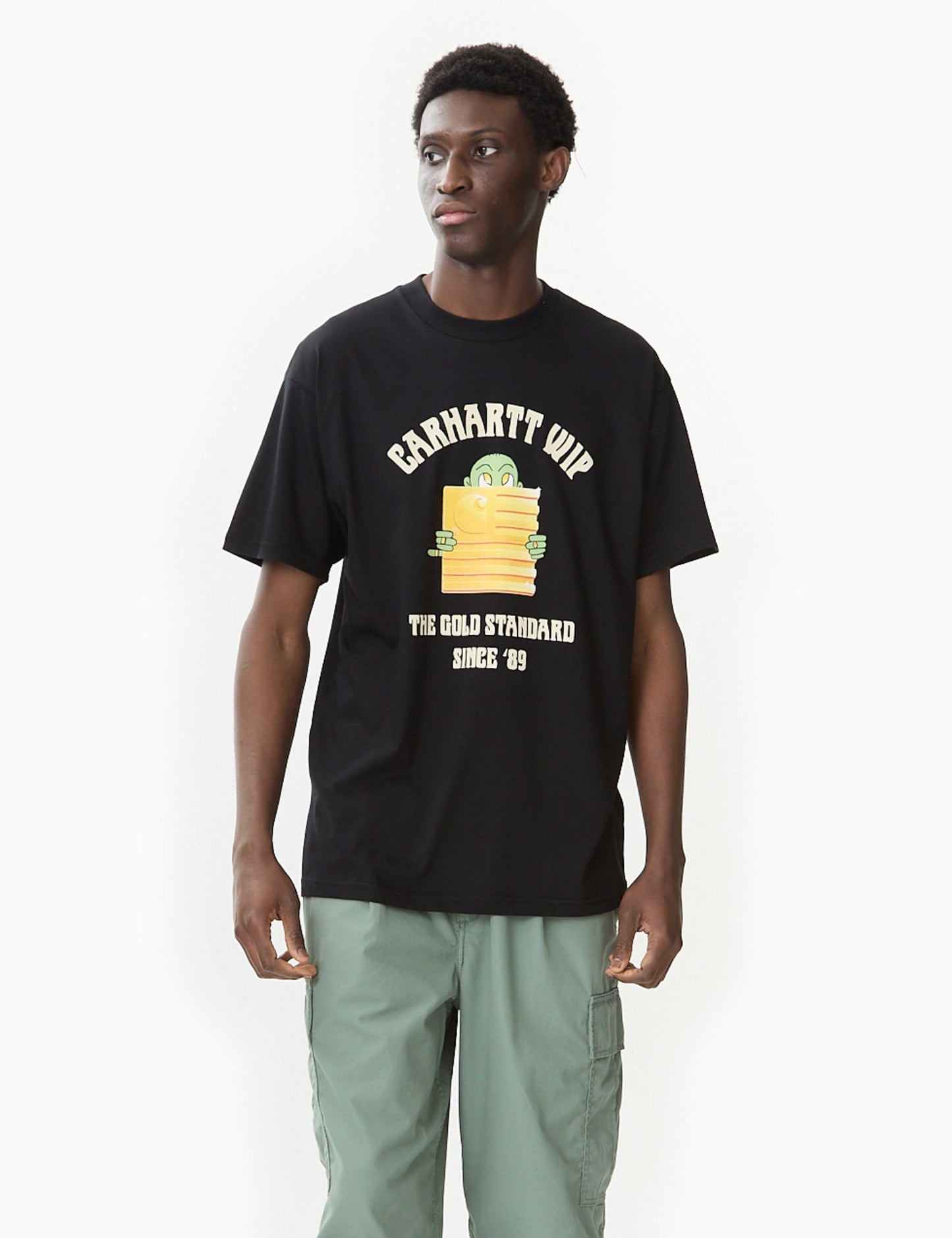 Gold Standard T-Shirt (Loose) - Black