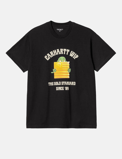 Gold Standard T-Shirt (Loose) - Black