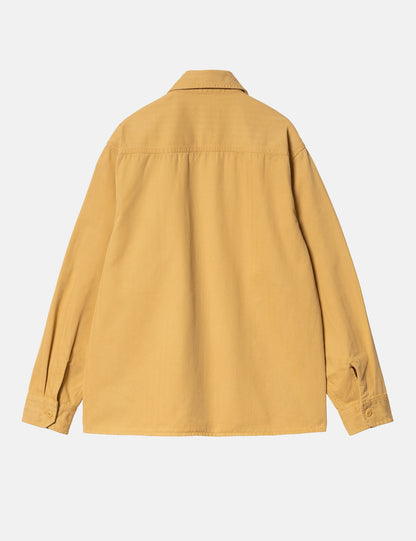 Rainer Over Shirt - Sunray Yellow Garment Dyed