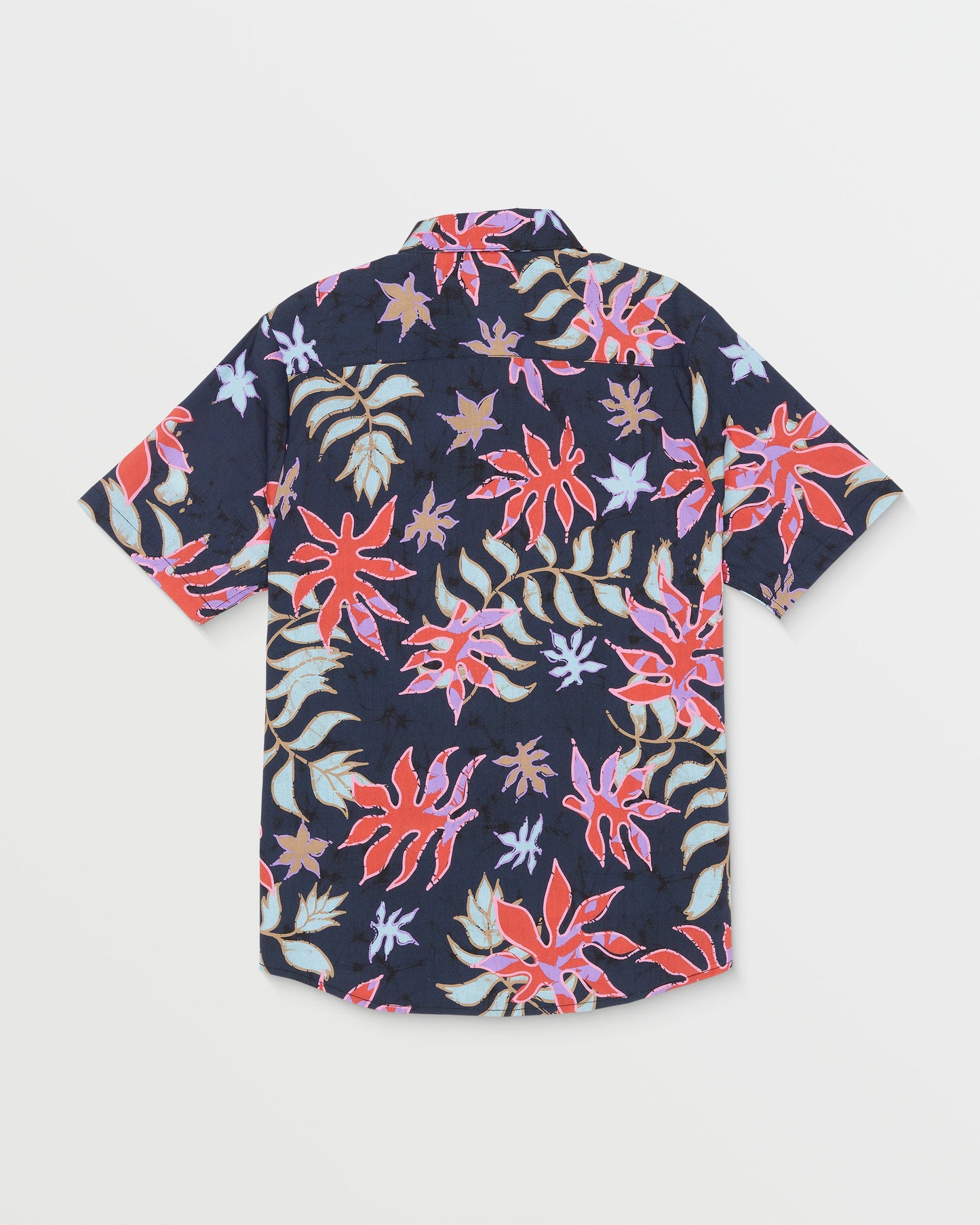 Big Boys Floral Motion Short Sleeve Shirt